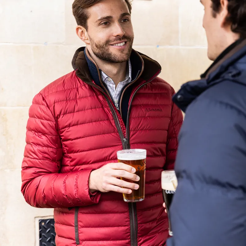 Schoffel Mens Hallaton Down Jacket - Chilli-5